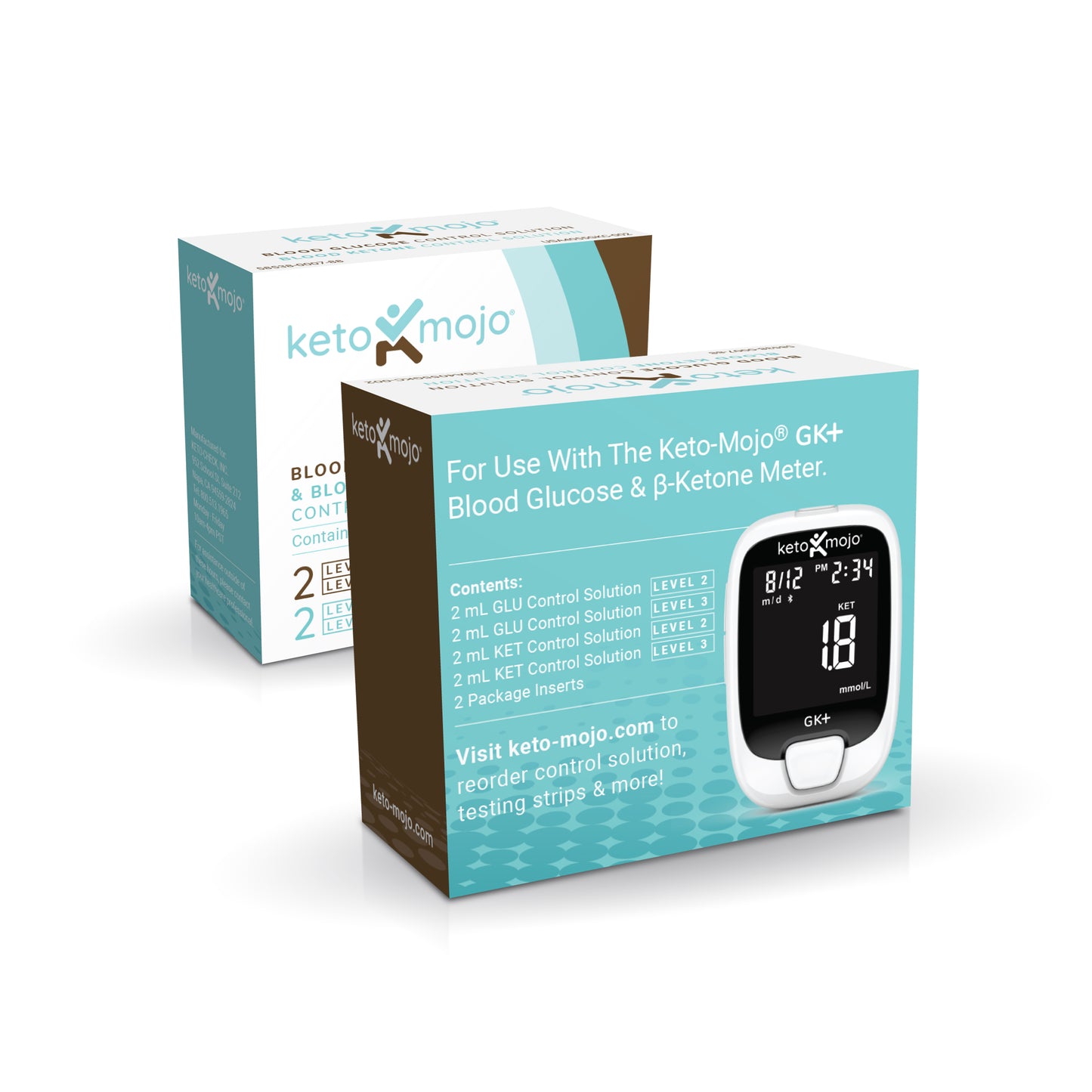 Soluciones de control de glucosa y cetona GK+ COMBO