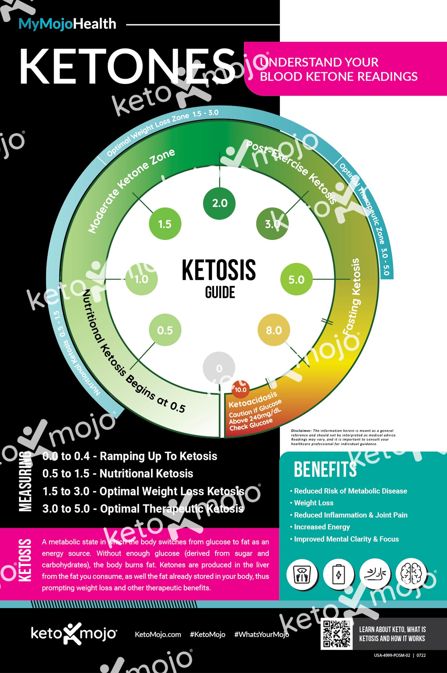 Ketone Zones Poster