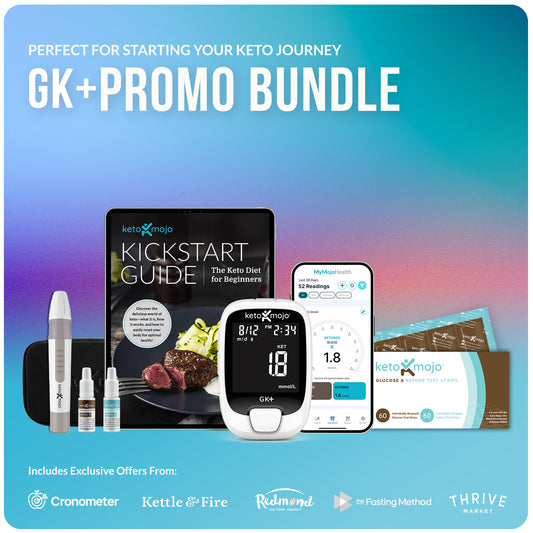 GK+ Blutzucker- & Ketonmessgeräte-Kit - PROMO BUNDLE