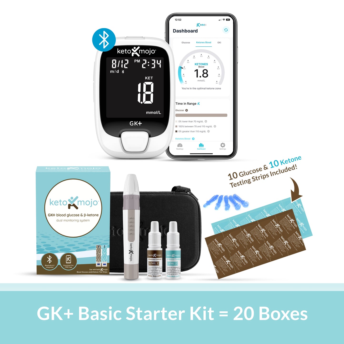 GK+ Basic Starter Kit - Confezione da 20 pezzi