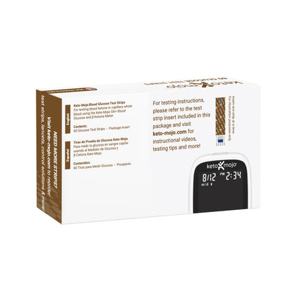GK+ Strisce per il test del glucosio (confezione da 60)