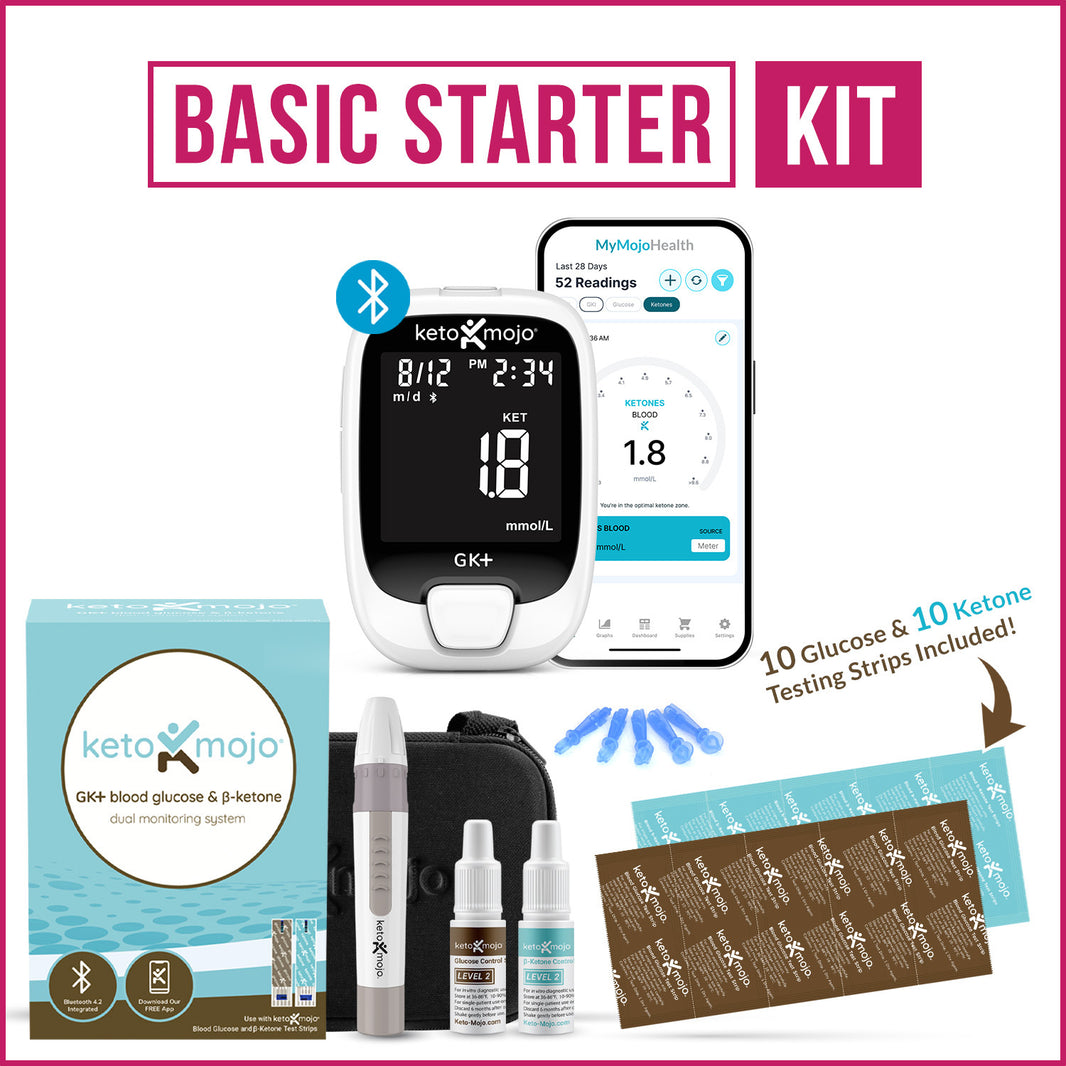 Ketometer Color Ketone Glucose Meter Kits and Testing Strips | Keto-Mojo – Keto-Mojo USA