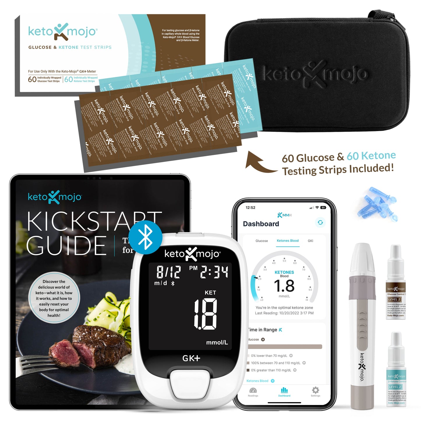 Keto Mojo Blood Glucose and Ketone Meter Unboxing 