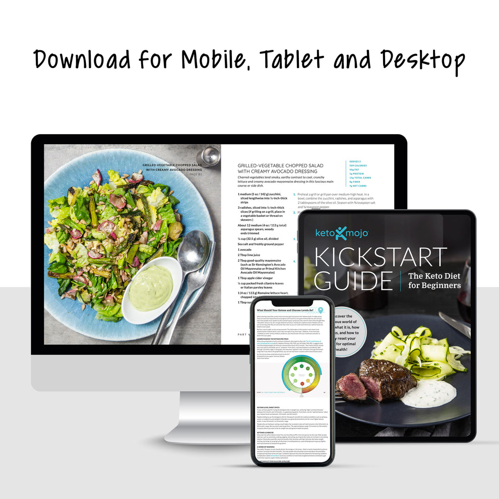 Kickstart Guide Keto for Beginners (digital eBook) KetoMojo USA